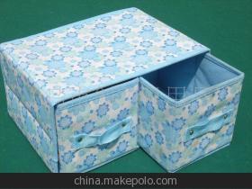 多功能收納好幫手 探秘義烏市創穎日用品廠小花雙抽屜雜物盒